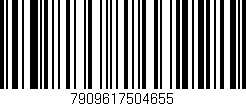 Código de barras (EAN, GTIN, SKU, ISBN): '7909617504655'
