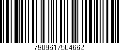 Código de barras (EAN, GTIN, SKU, ISBN): '7909617504662'