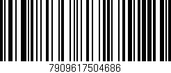 Código de barras (EAN, GTIN, SKU, ISBN): '7909617504686'
