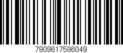 Código de barras (EAN, GTIN, SKU, ISBN): '7909617596049'