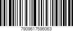 Código de barras (EAN, GTIN, SKU, ISBN): '7909617596063'