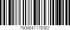 Código de barras (EAN, GTIN, SKU, ISBN): '7909641179362'