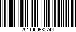 Código de barras (EAN, GTIN, SKU, ISBN): '7911000563743'