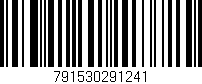 Código de barras (EAN, GTIN, SKU, ISBN): '791530291241'