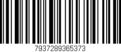 Código de barras (EAN, GTIN, SKU, ISBN): '7937289365373'