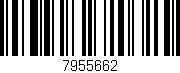 Código de barras (EAN, GTIN, SKU, ISBN): '7955662'