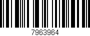 Código de barras (EAN, GTIN, SKU, ISBN): '7963964'