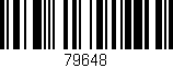 Código de barras (EAN, GTIN, SKU, ISBN): '79648'