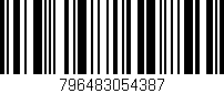 Código de barras (EAN, GTIN, SKU, ISBN): '796483054387'