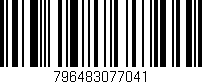 Código de barras (EAN, GTIN, SKU, ISBN): '796483077041'