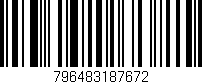 Código de barras (EAN, GTIN, SKU, ISBN): '796483187672'