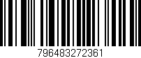 Código de barras (EAN, GTIN, SKU, ISBN): '796483272361'
