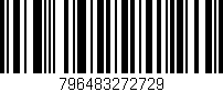 Código de barras (EAN, GTIN, SKU, ISBN): '796483272729'