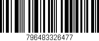 Código de barras (EAN, GTIN, SKU, ISBN): '796483326477'