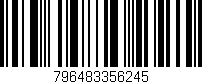 Código de barras (EAN, GTIN, SKU, ISBN): '796483356245'