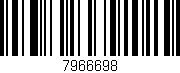 Código de barras (EAN, GTIN, SKU, ISBN): '7966698'