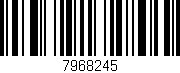 Código de barras (EAN, GTIN, SKU, ISBN): '7968245'