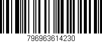 Código de barras (EAN, GTIN, SKU, ISBN): '796963614230'