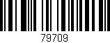 Código de barras (EAN, GTIN, SKU, ISBN): '79709'
