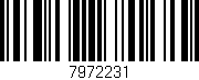 Código de barras (EAN, GTIN, SKU, ISBN): '7972231'