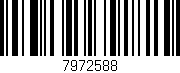 Código de barras (EAN, GTIN, SKU, ISBN): '7972588'