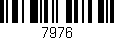 Código de barras (EAN, GTIN, SKU, ISBN): '7976'