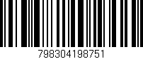 Código de barras (EAN, GTIN, SKU, ISBN): '798304198751'