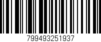 Código de barras (EAN, GTIN, SKU, ISBN): '799493251937'