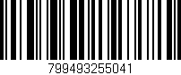 Código de barras (EAN, GTIN, SKU, ISBN): '799493255041'