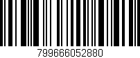 Código de barras (EAN, GTIN, SKU, ISBN): '799666052880'