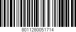 Código de barras (EAN, GTIN, SKU, ISBN): '8011280051714'