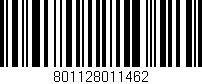 Código de barras (EAN, GTIN, SKU, ISBN): '801128011462'