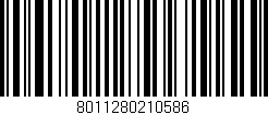 Código de barras (EAN, GTIN, SKU, ISBN): '8011280210586'