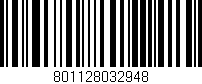 Código de barras (EAN, GTIN, SKU, ISBN): '801128032948'