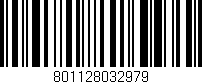 Código de barras (EAN, GTIN, SKU, ISBN): '801128032979'