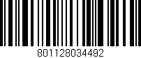 Código de barras (EAN, GTIN, SKU, ISBN): '801128034492'