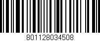 Código de barras (EAN, GTIN, SKU, ISBN): '801128034508'