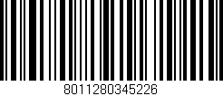 Código de barras (EAN, GTIN, SKU, ISBN): '8011280345226'