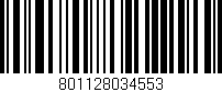 Código de barras (EAN, GTIN, SKU, ISBN): '801128034553'