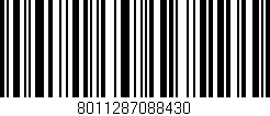 Código de barras (EAN, GTIN, SKU, ISBN): '8011287088430'