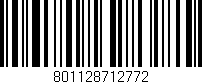 Código de barras (EAN, GTIN, SKU, ISBN): '801128712772'