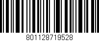 Código de barras (EAN, GTIN, SKU, ISBN): '801128719528'