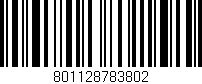 Código de barras (EAN, GTIN, SKU, ISBN): '801128783802'
