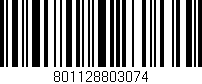 Código de barras (EAN, GTIN, SKU, ISBN): '801128803074'