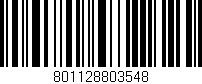 Código de barras (EAN, GTIN, SKU, ISBN): '801128803548'