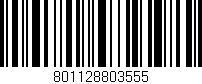Código de barras (EAN, GTIN, SKU, ISBN): '801128803555'