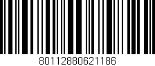 Código de barras (EAN, GTIN, SKU, ISBN): '80112880621186'