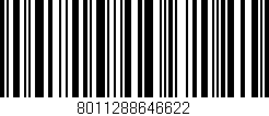 Código de barras (EAN, GTIN, SKU, ISBN): '8011288646622'