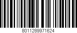 Código de barras (EAN, GTIN, SKU, ISBN): '8011289971624'