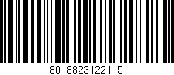 Código de barras (EAN, GTIN, SKU, ISBN): '8018823122115'